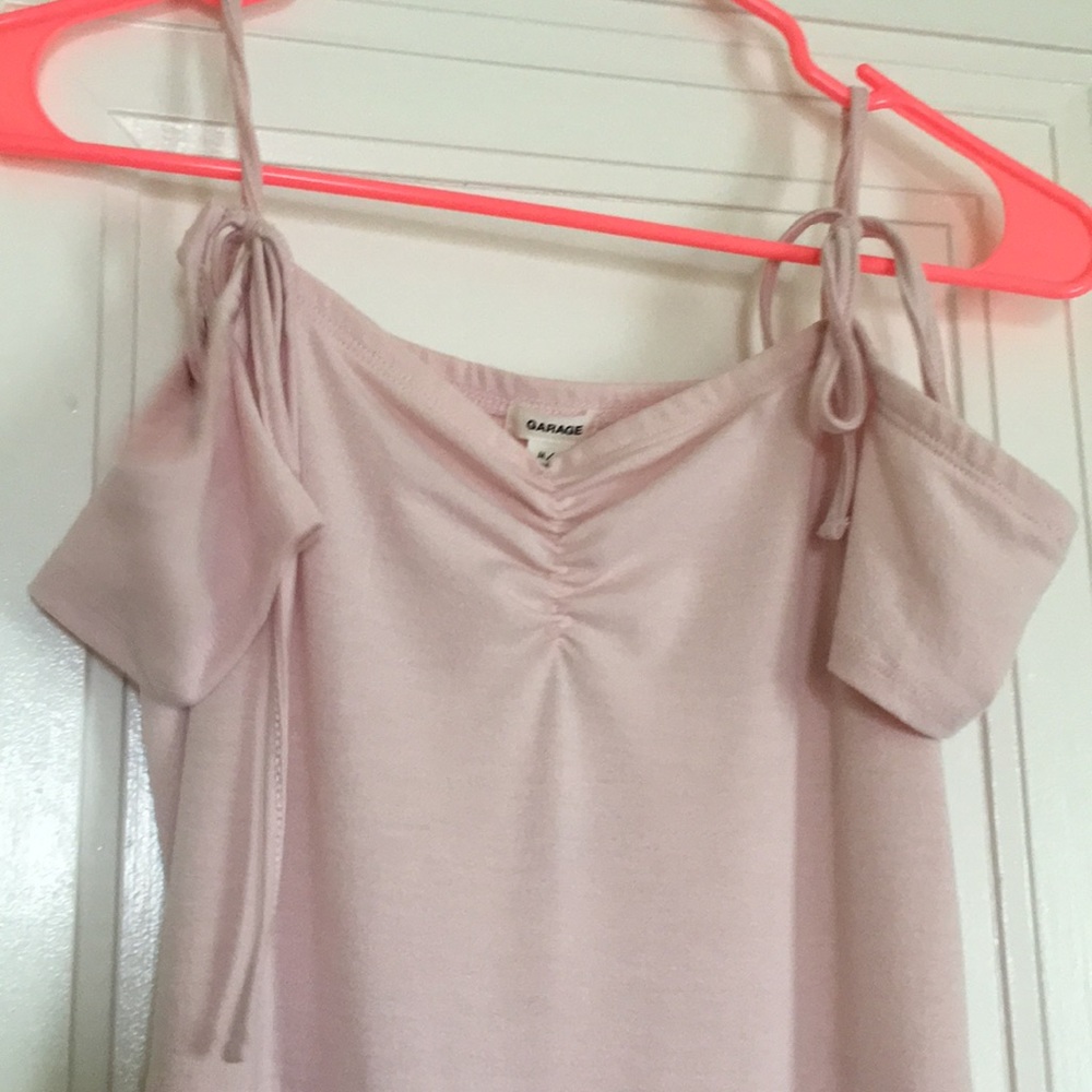 light pink short sleeve dress (never worn)